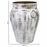 Vase Alexandra House Living Hvid Mangotr 45 x 60 x 45 cm #4