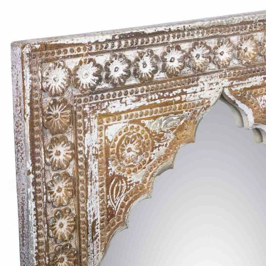 Vgspejl Alexandra House Living Hvid Gr 4 x 90 x 60 cm Rektangulr #15