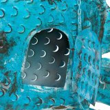 Lyseholder Alexandra House Living Bl Mangotr 10 x 80 x 105 cm Fisk #7