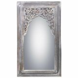 Vgspejl Alexandra House Living Hvid 5 x 107 x 60 cm Rektangulr #1