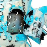 Lyseholder Alexandra House Living Bl Mangotr 8 x 46 x 62 cm Fisk #7