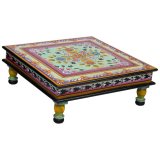 Sofabord Alexandra House Living Mangotr 45 x 16 x 45 cm #1