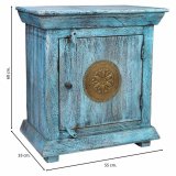 Natbord Alexandra House Living Sort Gr 35 x 60 x 55 cm #22