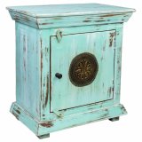 Natbord Alexandra House Living Sort Grn 35 x 60 x 55 cm #1