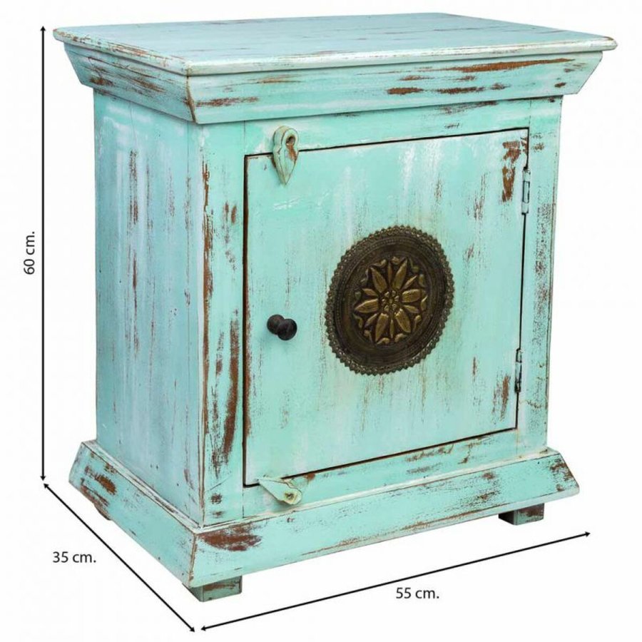 Natbord Alexandra House Living Sort Grn 35 x 60 x 55 cm #22