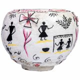 Vase Alexandra House Living Mangotr 27 x 27 x 27 cm #3