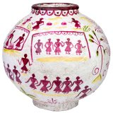 Vase Alexandra House Living Mangotr 37 x 40 x 37 cm #1