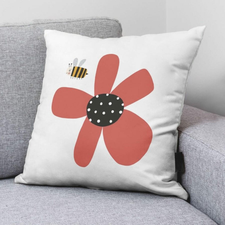 Pudebetrk Kids&Cotton Kamal A Hvid 50 x 50 cm Bomuld #1