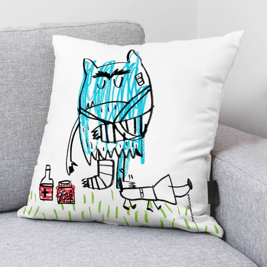 Pudebetrk Decolores Quitapenas Multifarvet 50 x 50 cm Bomuld Spansk #3