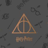 Sengetppe (vattppe) Harry Potter Deathly Hallows Multifarvet Seng 150 cm #5