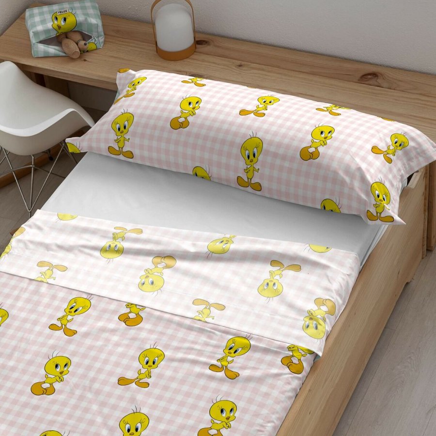 Sengetj st Looney Tunes Tweety Multifarvet 175 x 270 cm #1