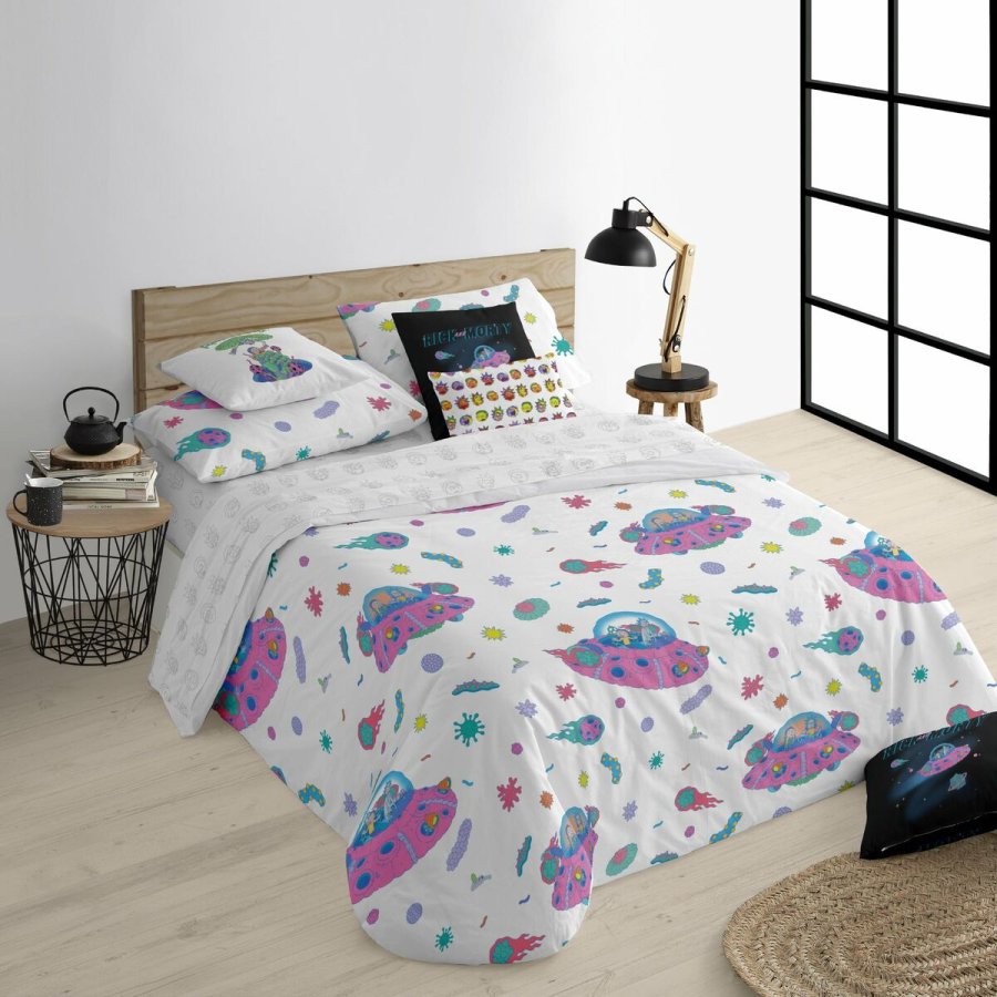 Nordisk cover Rick and Morty Universe Multifarvet 175 Tr�de 200 x 200 cm #3