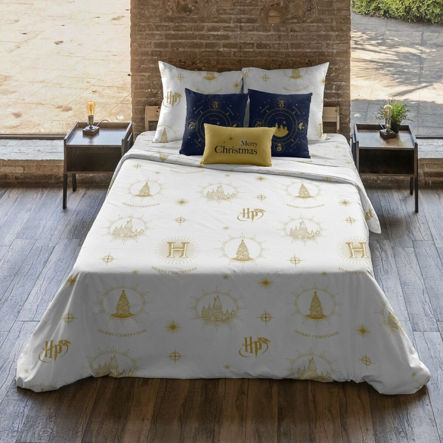 Nordisk cover Harry Potter Hogwarts Gold Christmas Multifarvet 175 Trde 180 x 220 cm Seng 105 #2