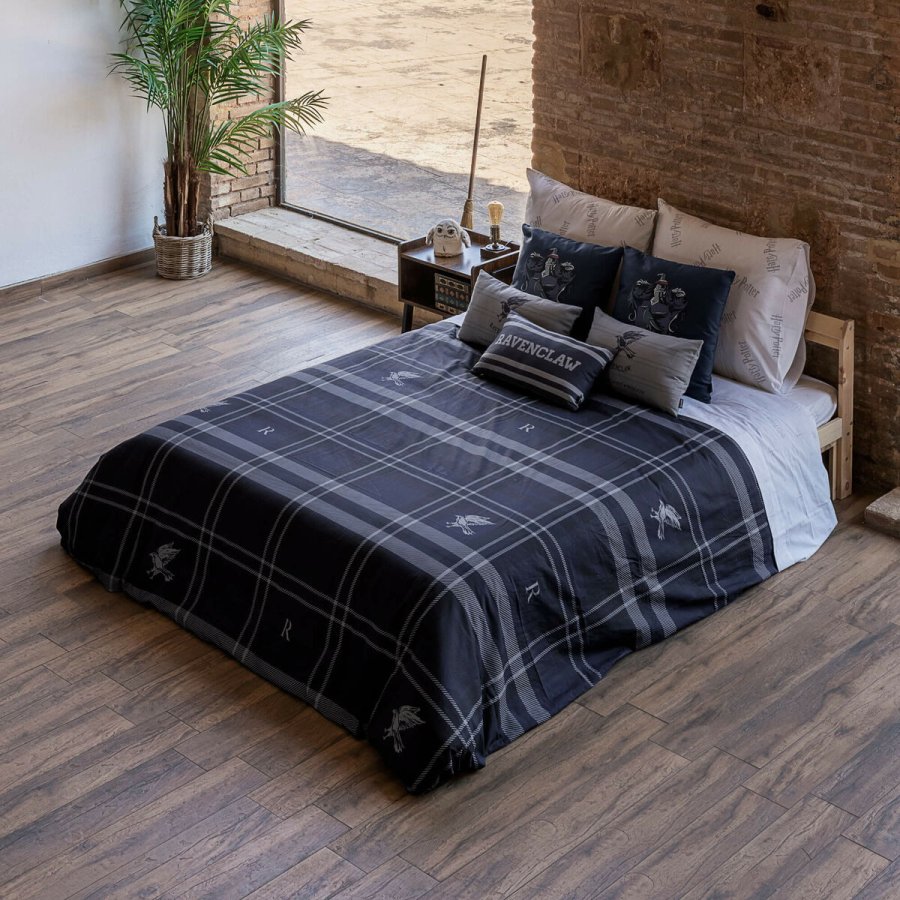 Nordisk cover Harry Potter Ravenclaw Multifarvet Marinebl 175 Trde 180 x 220 cm Seng 105 #4