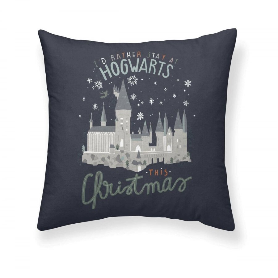 Pudebetrk Harry Potter Magical Christmas Multifarvet Mrkebl 50 x 50 cm #1