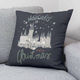 Pudebetrk Harry Potter Magical Christmas Multifarvet Mrkebl 50 x 50 cm #2