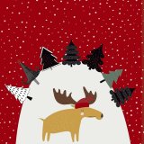 Pudebetrk Belum Laponia Multifarvet 50 x 50 cm #3