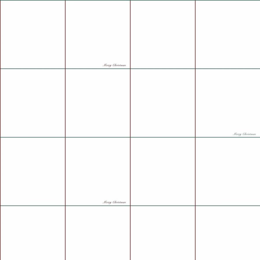 Karklud Belum White Christmas Multifarvet 45 x 70 cm #13