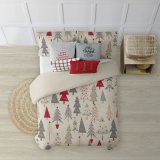 Nordisk cover Decolores Merry Christmas 31 Multifarvet Polyester 200 x 200 cm #1