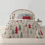 Nordisk cover Decolores Merry Christmas 31 Multifarvet Polyester 200 x 200 cm #3