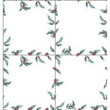 Nordisk cover Decolores White Christmas 1 Multifarvet Polyester 140 x 200 cm #6