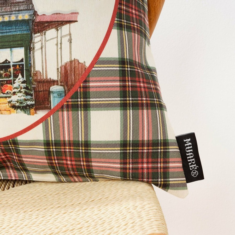 Pudebetrk Belum Christmas City Multifarvet 50 x 50 cm #2