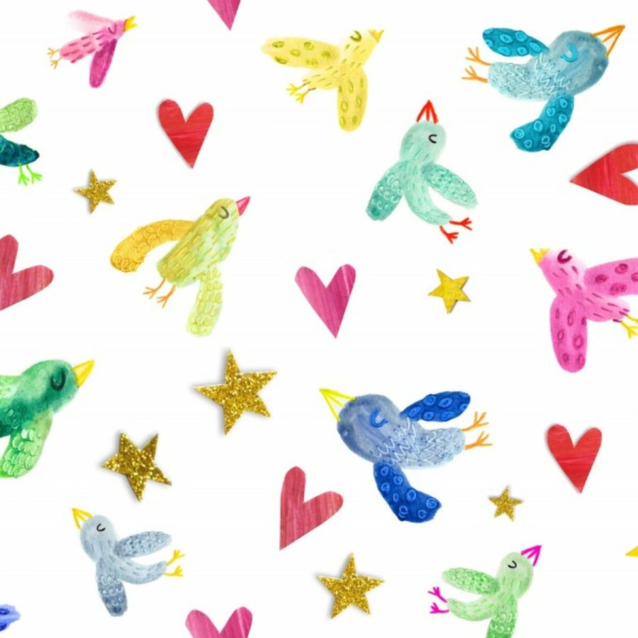 Pudebetr�k Decolores Ocells Multifarvet 175 Tr�de 65 x 65 cm #6