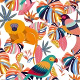 Pudebetr�k Decolores Keila 1 Multifarvet 175 Tr�de 50x80cm #3