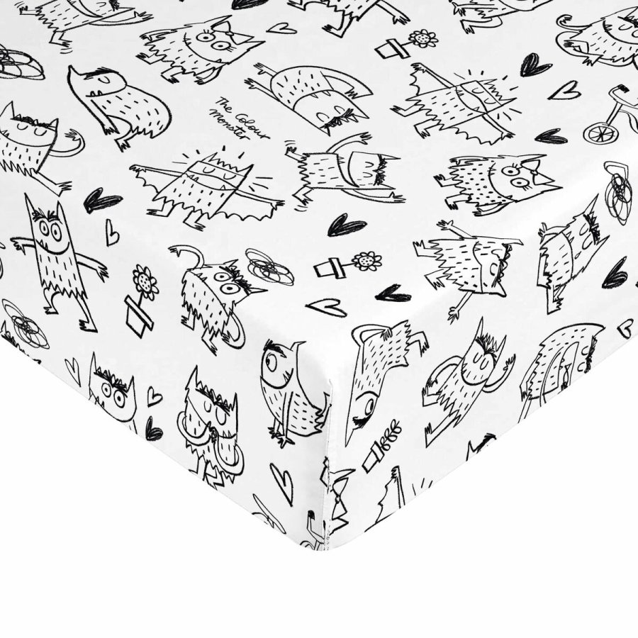 Monteret bundark Decolores Monstre black Seng 140 #1