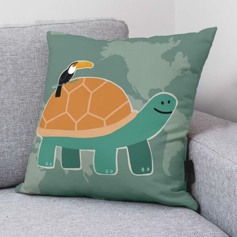 Pudebetrk Kids&Cotton Maui A Hvid 50 x 50 cm #2