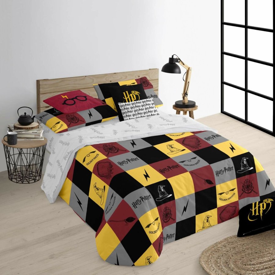 Dynebetrk st Harry Potter Hogwarts Multifarvet Seng 120 200 x 200 cm #5