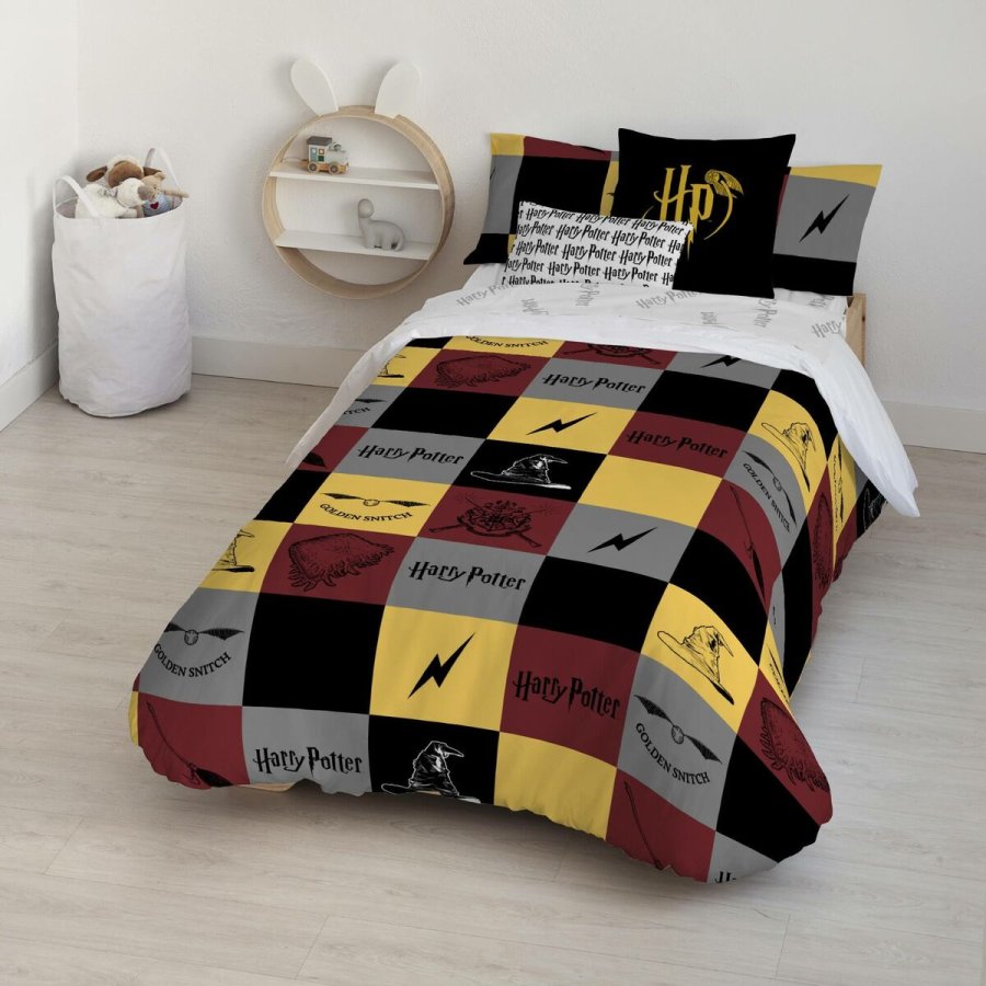 Dynebetrk st Harry Potter Hogwarts Multifarvet Seng 120 200 x 200 cm #13