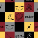 Dynebetrk st Harry Potter Hogwarts Multifarvet Seng 120 200 x 200 cm #25