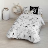 Nordisk cover Looney Tunes Looney B&W Hvid black 175 Trde 260 x 240 cm #4