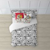 Nordisk cover Tom & Jerry B&W Hvid black 175 Trde 155 x 220 cm #1