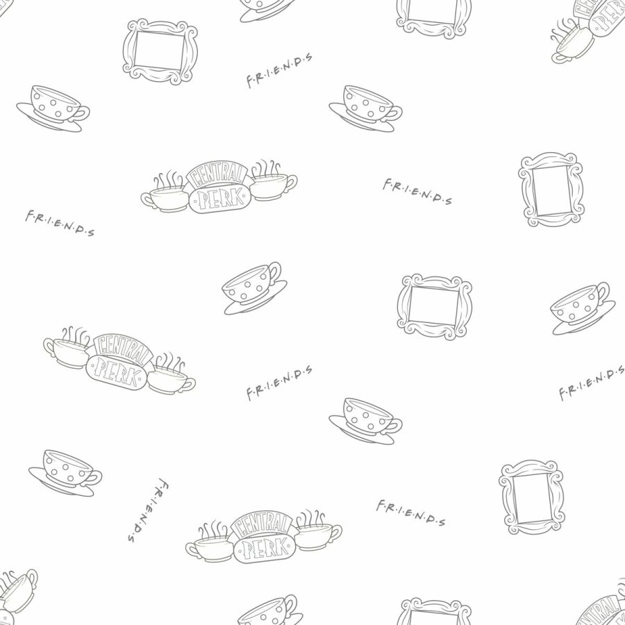 bundplastik Friends Multifarvet Seng 140 #5