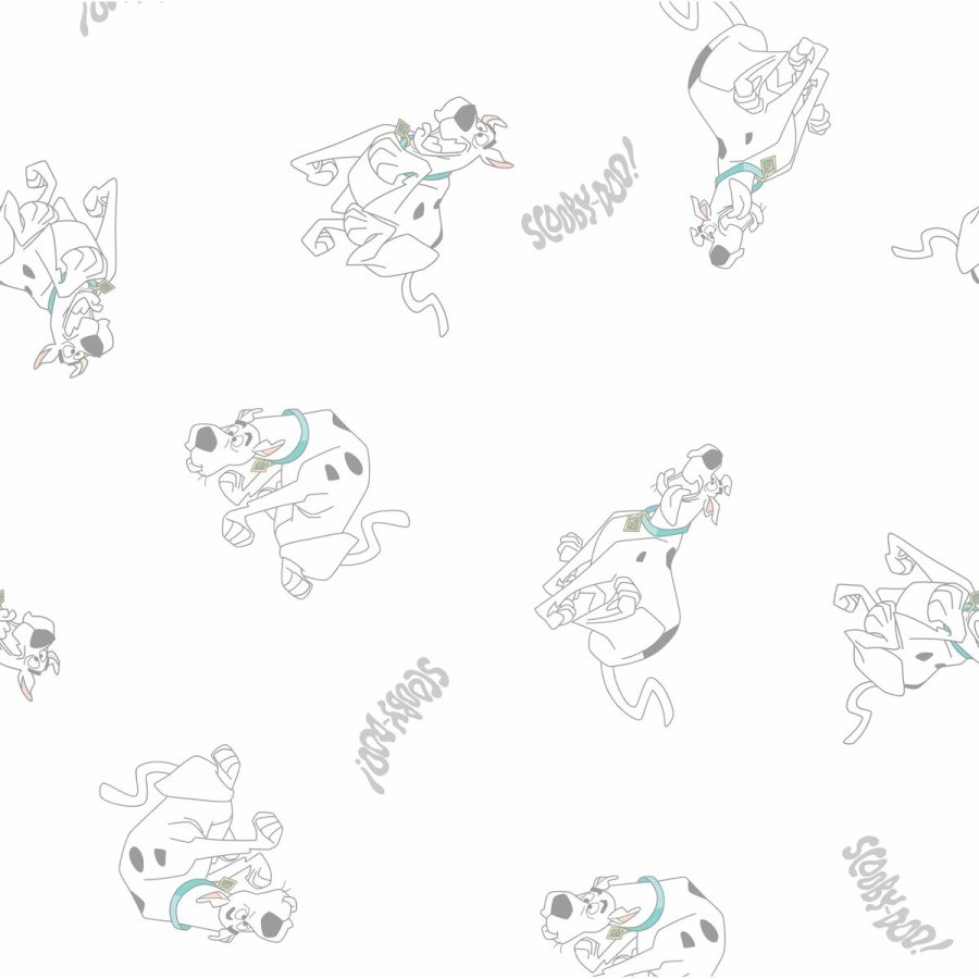 Monteret bundark Scooby-Doo Multifarvet Seng 105 #5