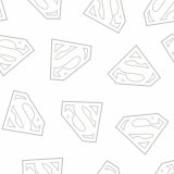 Monteret bundark Superman Superman Multifarvet Seng 105 105 x 200 cm #5