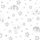 Monteret bundark Powerpuff Girls Powerpuff Girls Multifarvet Seng 90 #5