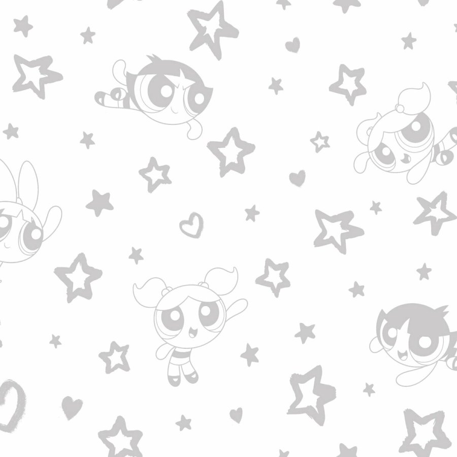 Monteret bundark Powerpuff Girls Powerpuff Girls Multifarvet Seng 90 #5