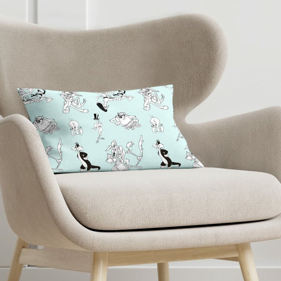 Pudebetrk Looney Tunes Looney B&W C Multifarvet Himmelbl 30 x 50 cm #2