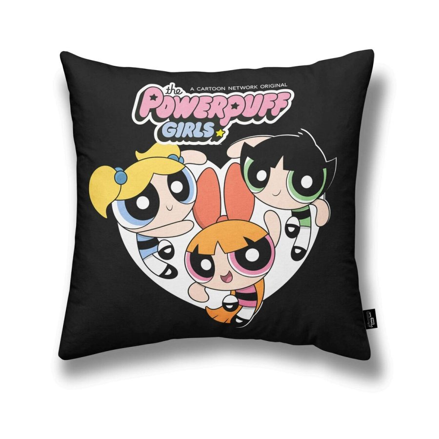 Pudebetrk Powerpuff Girls Powerpuff B Sort Multifarvet 45 x 45 cm #1