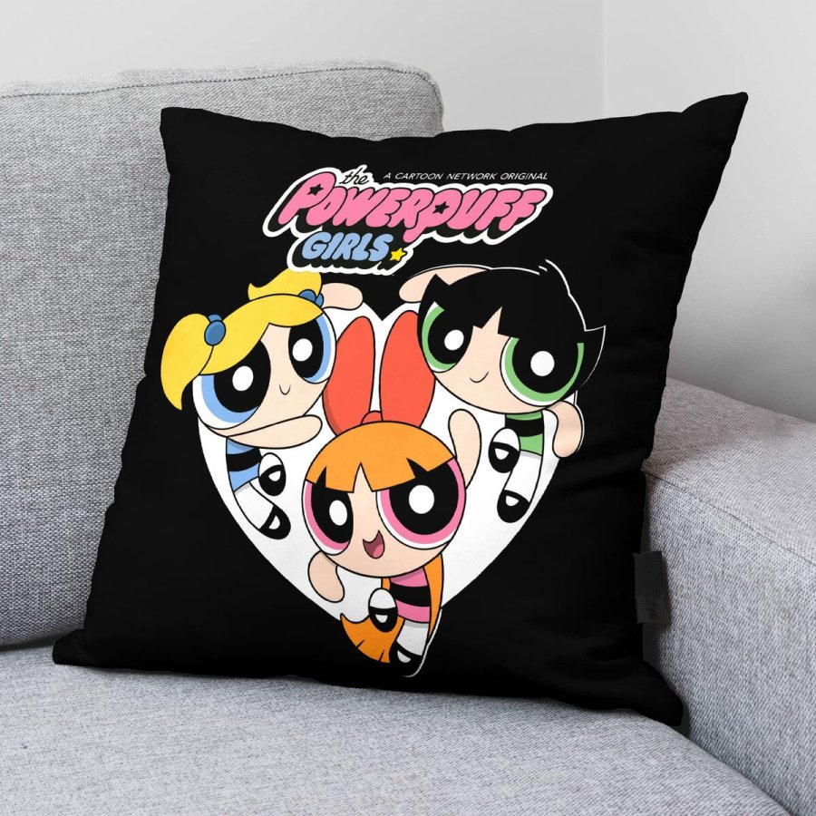 Pudebetrk Powerpuff Girls Powerpuff B Sort Multifarvet 45 x 45 cm #2