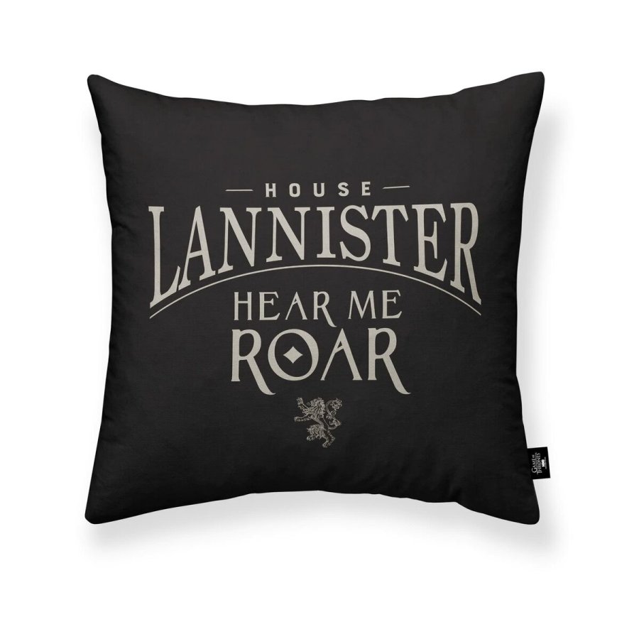 Pudebetrk Game of Thrones Lannister A Sort Multifarvet 45 x 45 cm #1