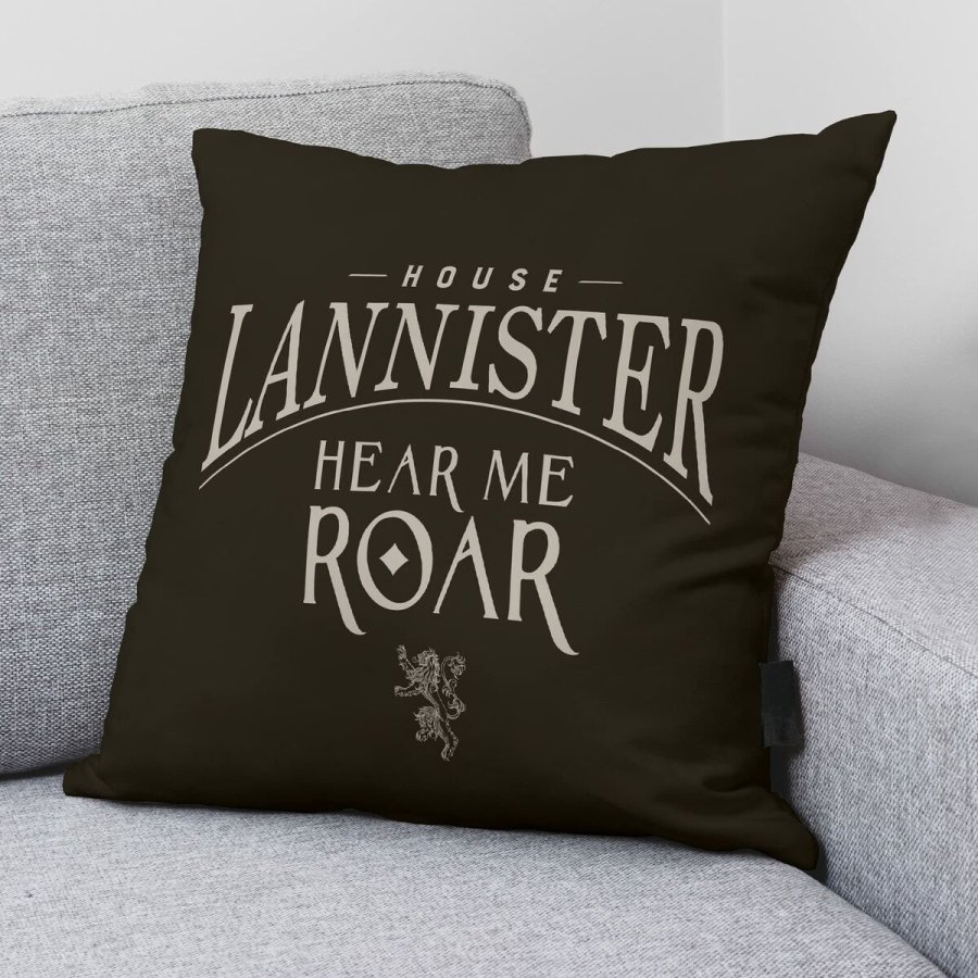 Pudebetrk Game of Thrones Lannister A Sort Multifarvet 45 x 45 cm #2