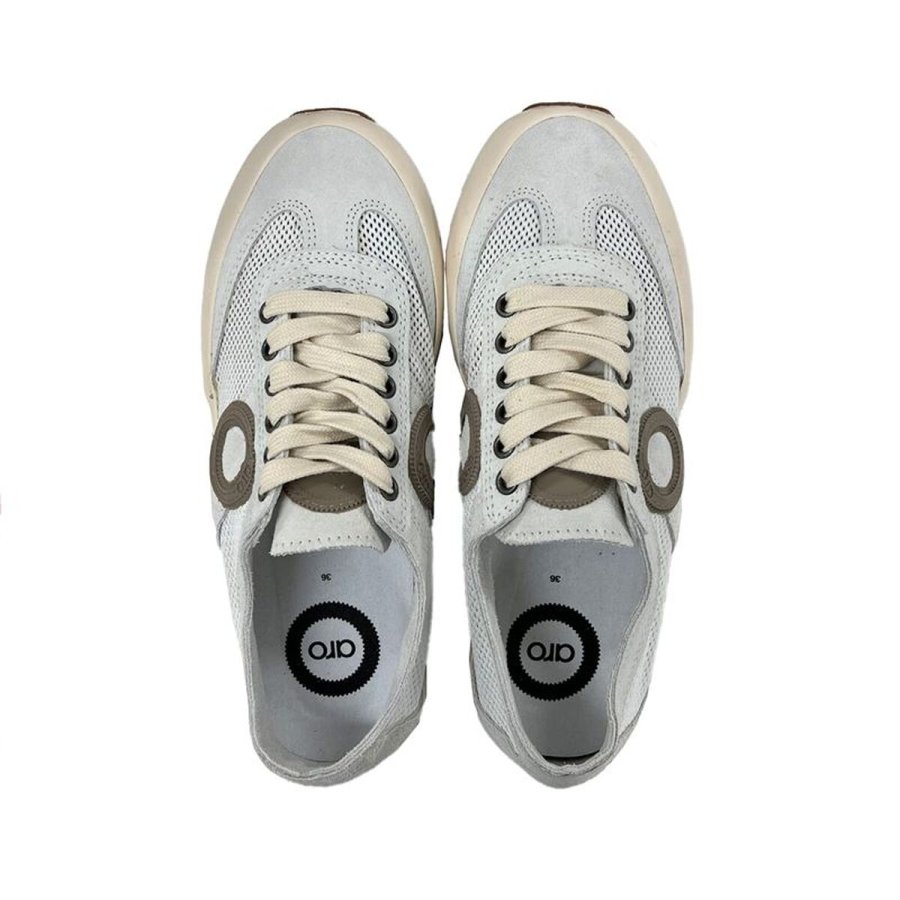 Kvinde Casual Sneakers Aro 3666 Joaneta Plus Net Hvid #2