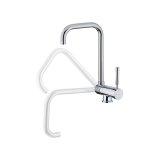 Hane med blandingsbatteri Teka MTP984 Krom Rustfrit stl #2
