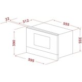 Mikroblgeovnen med Grill Teka NEOMS6220BISRSS Stl #3