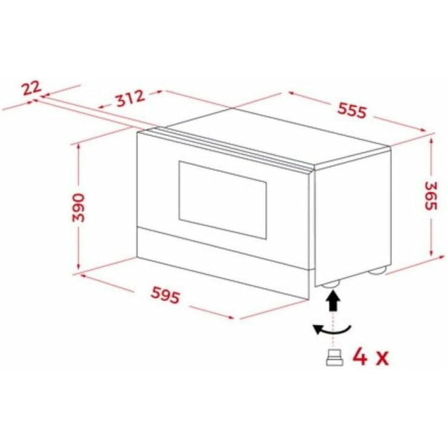 Mikroblgeovnen med Grill Teka #3