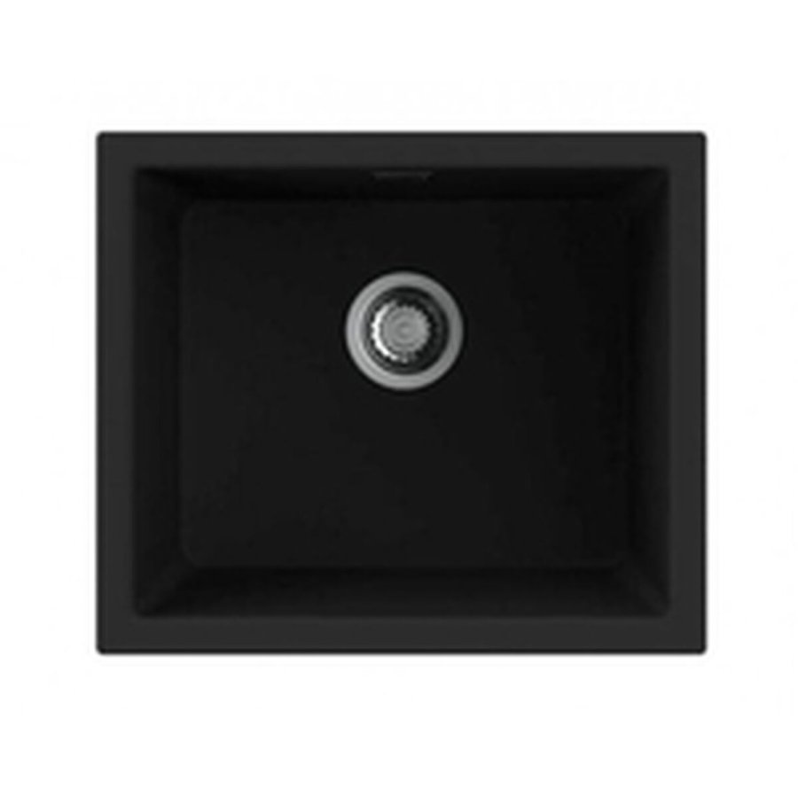 Vask med et rum Nodor 45401BBK 4082 Sort #1